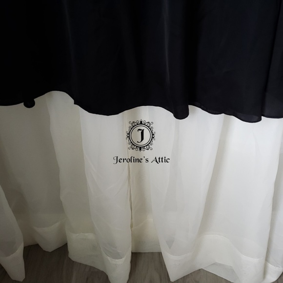 Soft Surroundings Black 100% Polyester Skirt - Picture 4 of 6